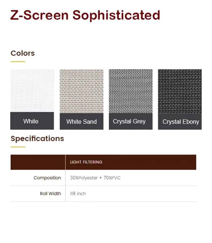 Z-Screen Sophisticated